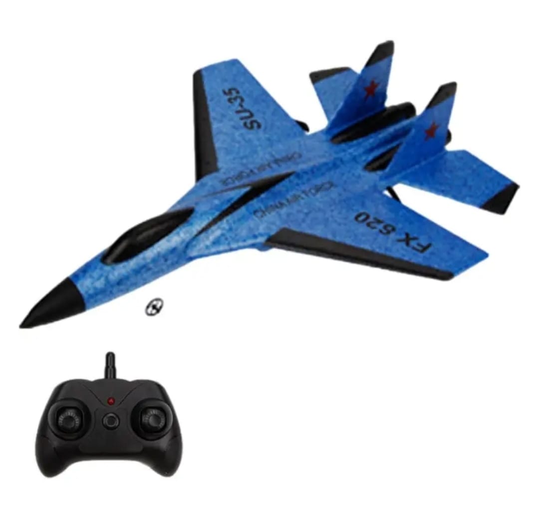 AVION AEROPLANO CONTROL REMOTO THE MINETOR FX SU-35 2.4G 2CH AZUL - 2