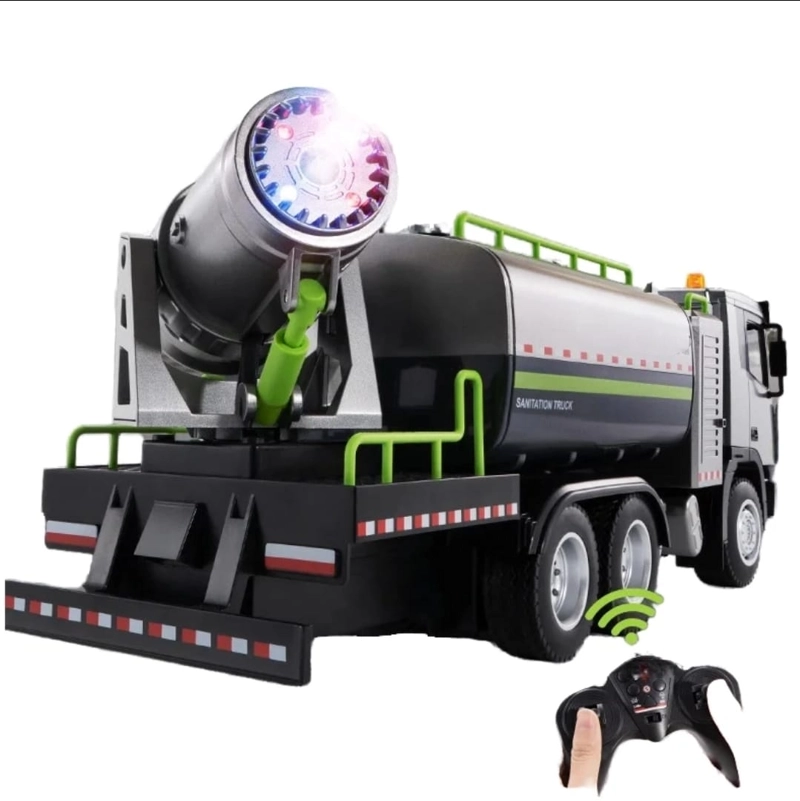 CAMION CONTROL REMOTO CON LUCES Y VAPOR, BATERIA RECARGABLE, 9 CANALES - 3