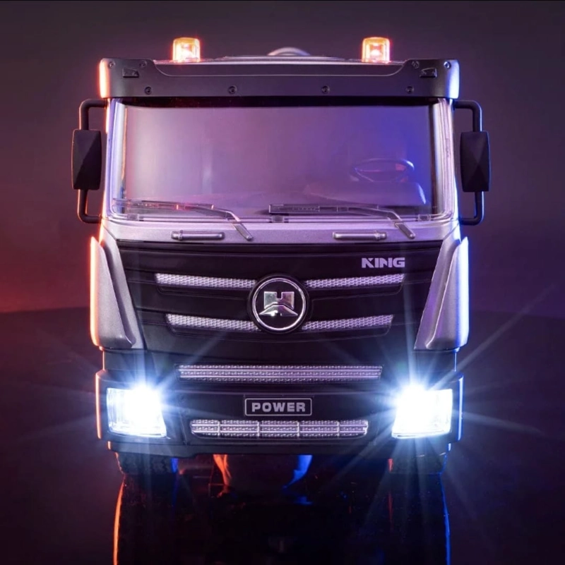 CAMION CONTROL REMOTO CON LUCES Y VAPOR, BATERIA RECARGABLE, 9 CANALES - 9