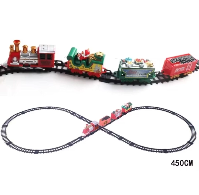 TREN DE NAVIDAD 38 PIEZAS 450 CM DE RIELES - 1