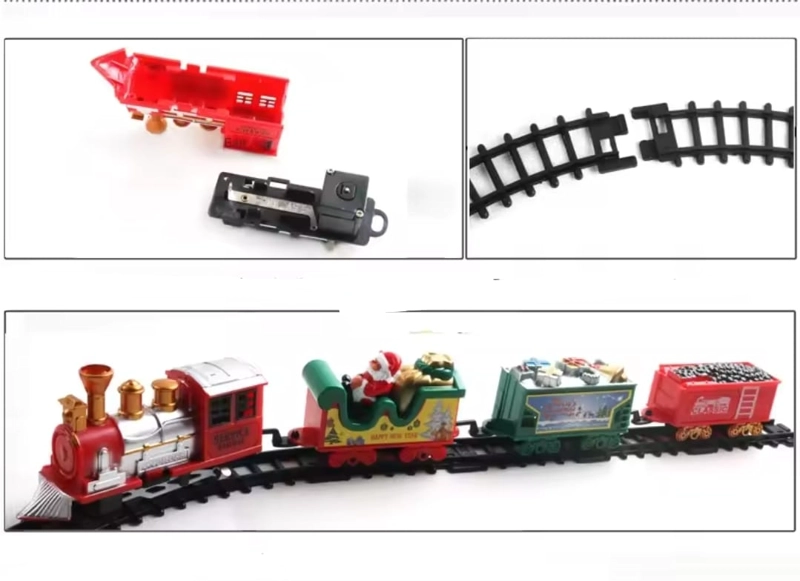 TREN DE NAVIDAD 38 PIEZAS 450 CM DE RIELES - 7