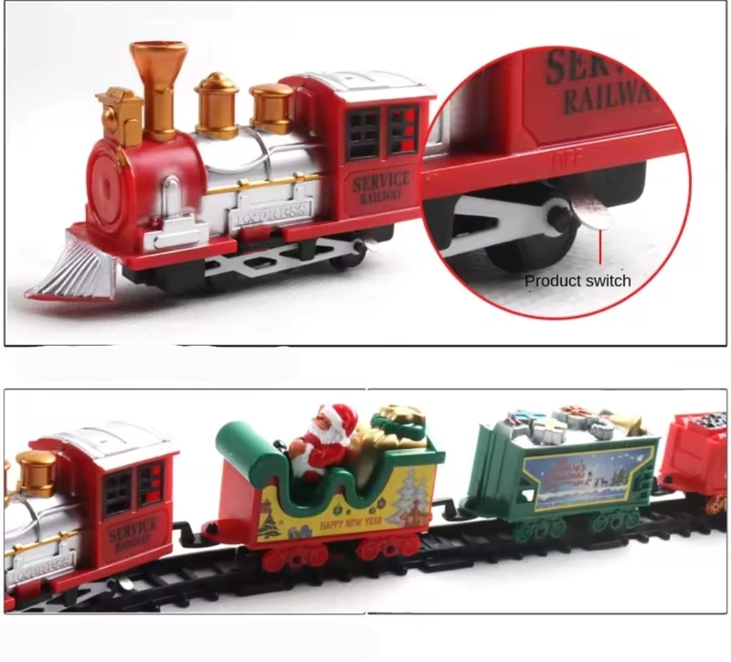TREN DE NAVIDAD 38 PIEZAS 450 CM DE RIELES - 8