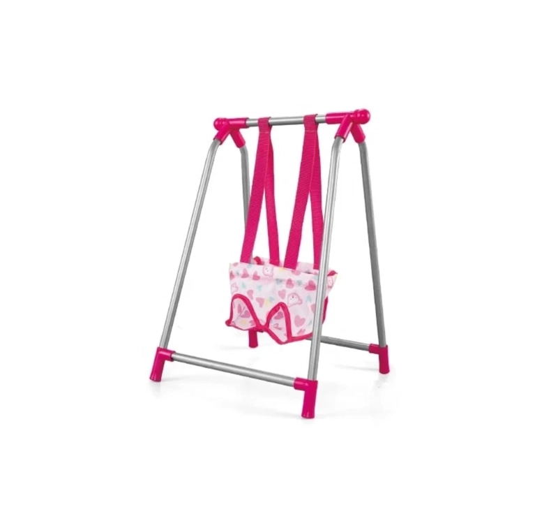 SET PARA MUÑECA COCHE SILLA MECEDOR COLUMPIOI 4 EN 1 - 3