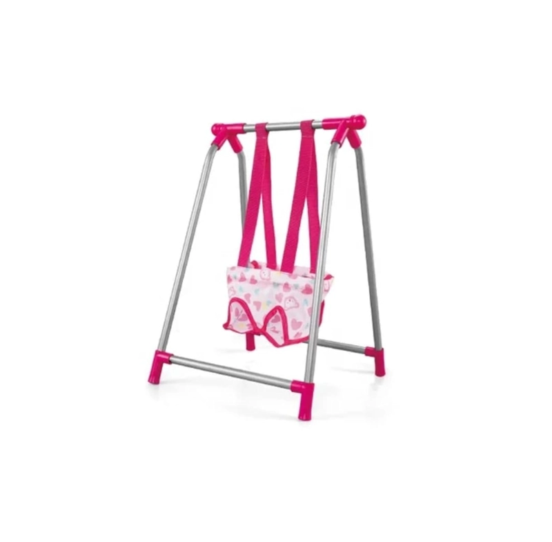 SET DE MUÑECA ACCESORIOS CUNA SILLA MECEDOR 4 EN 1 - 6