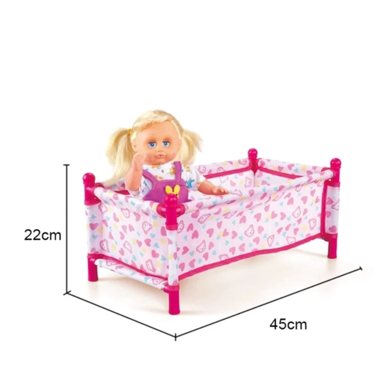 SET DE COCHE SILLA CUNA BOLSO 5 EN 1 ACCESORIOS PARA MUÑECA - 2