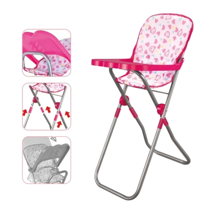 SET DE COCHE SILLA CUNA BOLSO 5 EN 1 ACCESORIOS PARA MUÑECA - 9