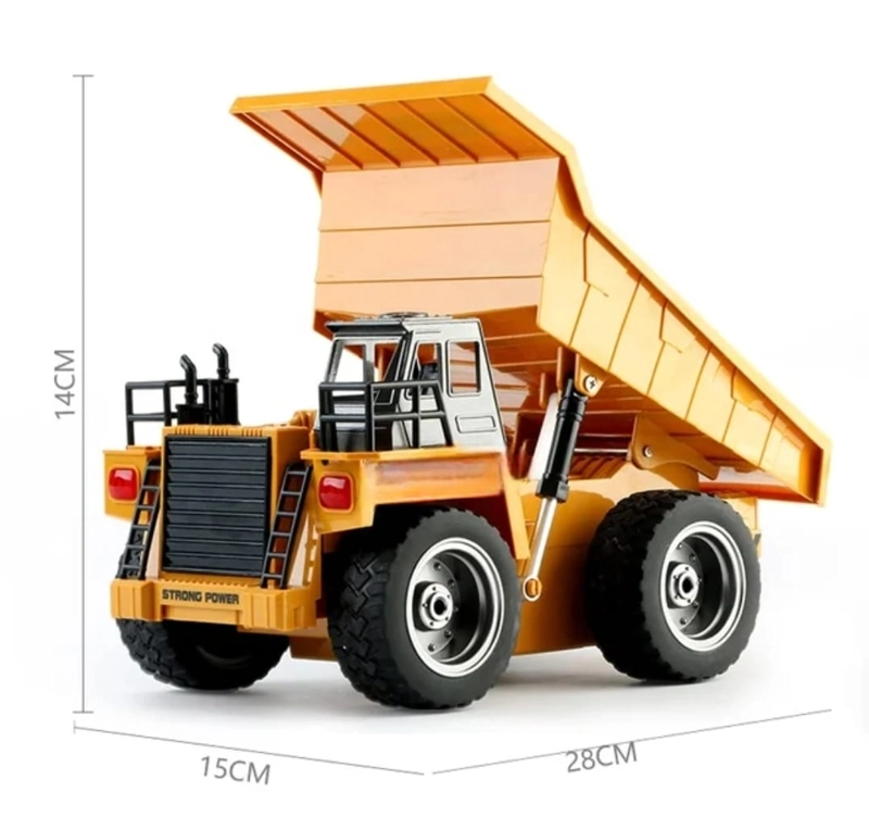 CAMION TOLVA CONTROL REMOTO BATERIA RECARGABLE 9 CANALES 2,4 GHZ, 1:18 - 3