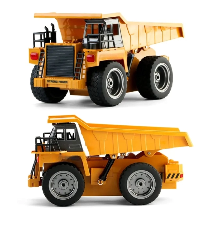 CAMION TOLVA CONTROL REMOTO BATERIA RECARGABLE 9 CANALES 2,4 GHZ, 1:18 - 7