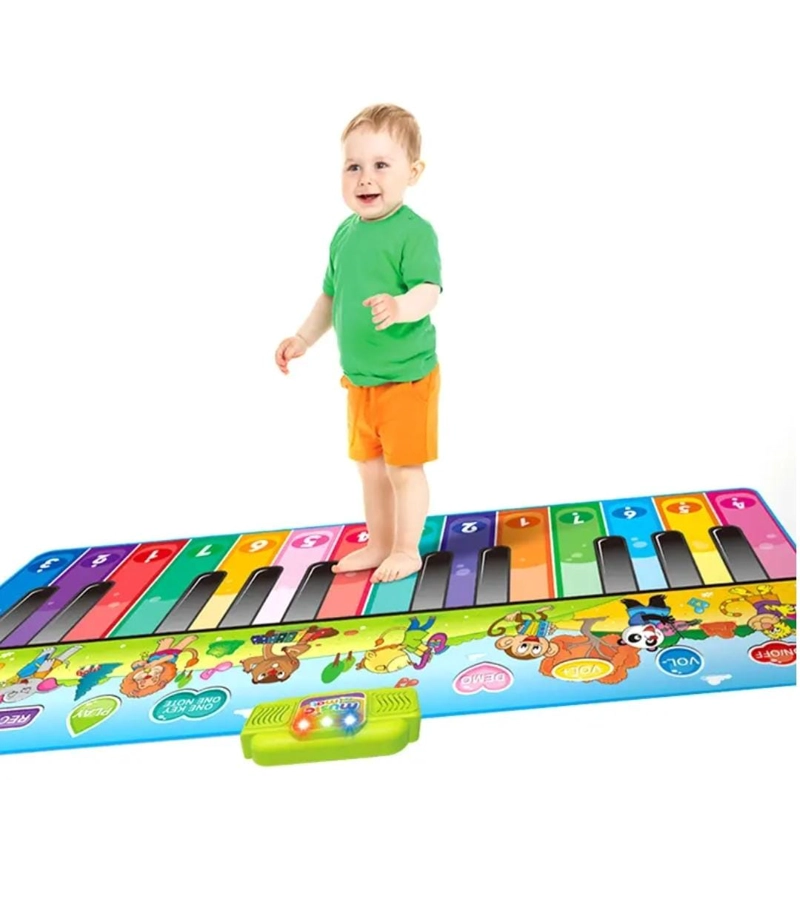 PIANO GIGANTE 180X72 CM TECLADO PARA PIES ALFOMBLA MUSICAL - 7
