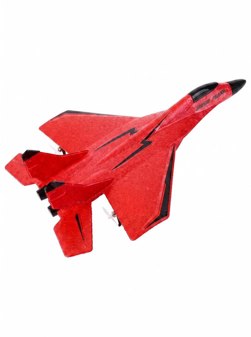 AVION CONTROL REMOTO SU-27 BATERIA RECARGABLE 2,4 GHZ ROJO - 1