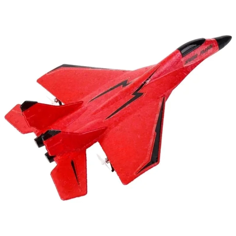 AVION CONTROL REMOTO SU-27 BATERIA RECARGABLE 2,4 GHZ ROJO - 11