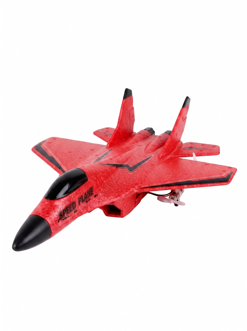 AVION CONTROL REMOTO SU-27 BATERIA RECARGABLE 2,4 GHZ ROJO - 9