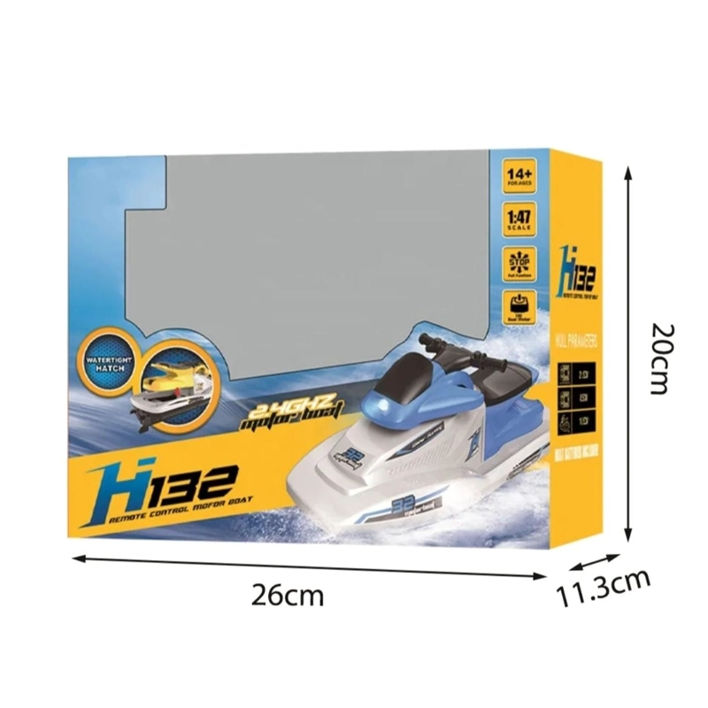 MOTO DE AGUA H132 LANCHA CONTROL REMOTO 2.4 GHZ - 6