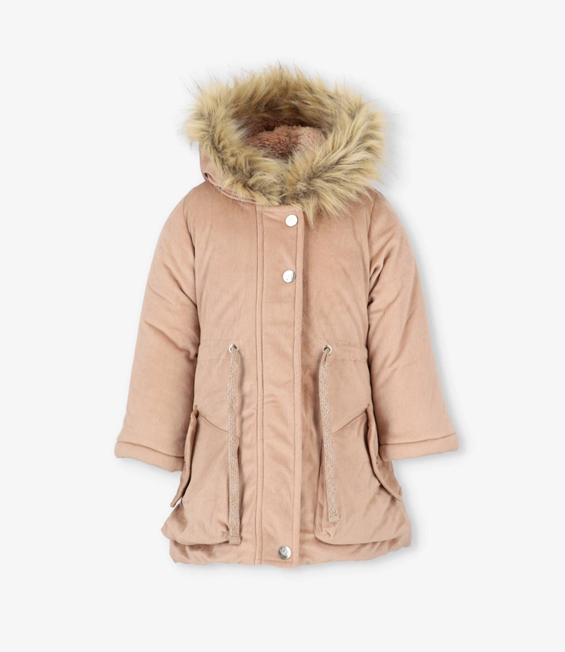 ABRIGO BEBE DE COTELE MUY ABRIGADO L121022602 BEIGE LIMONADA - 1