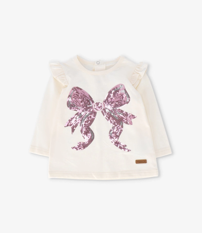 POLERA MANGA LARGA BEBE  L120122614 CRUDO LIMONADA - 2