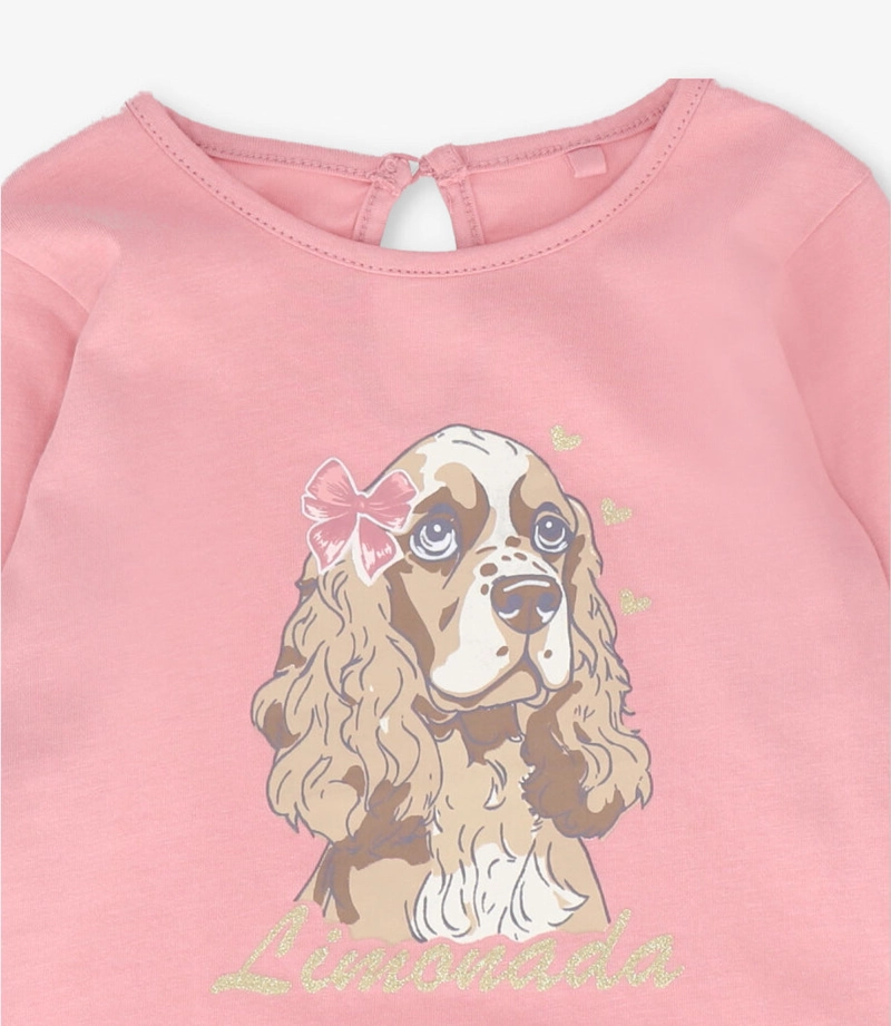 POLERA MANGA LARGA BEBE  L120122615 PALO ROSA LIMONADA - 3