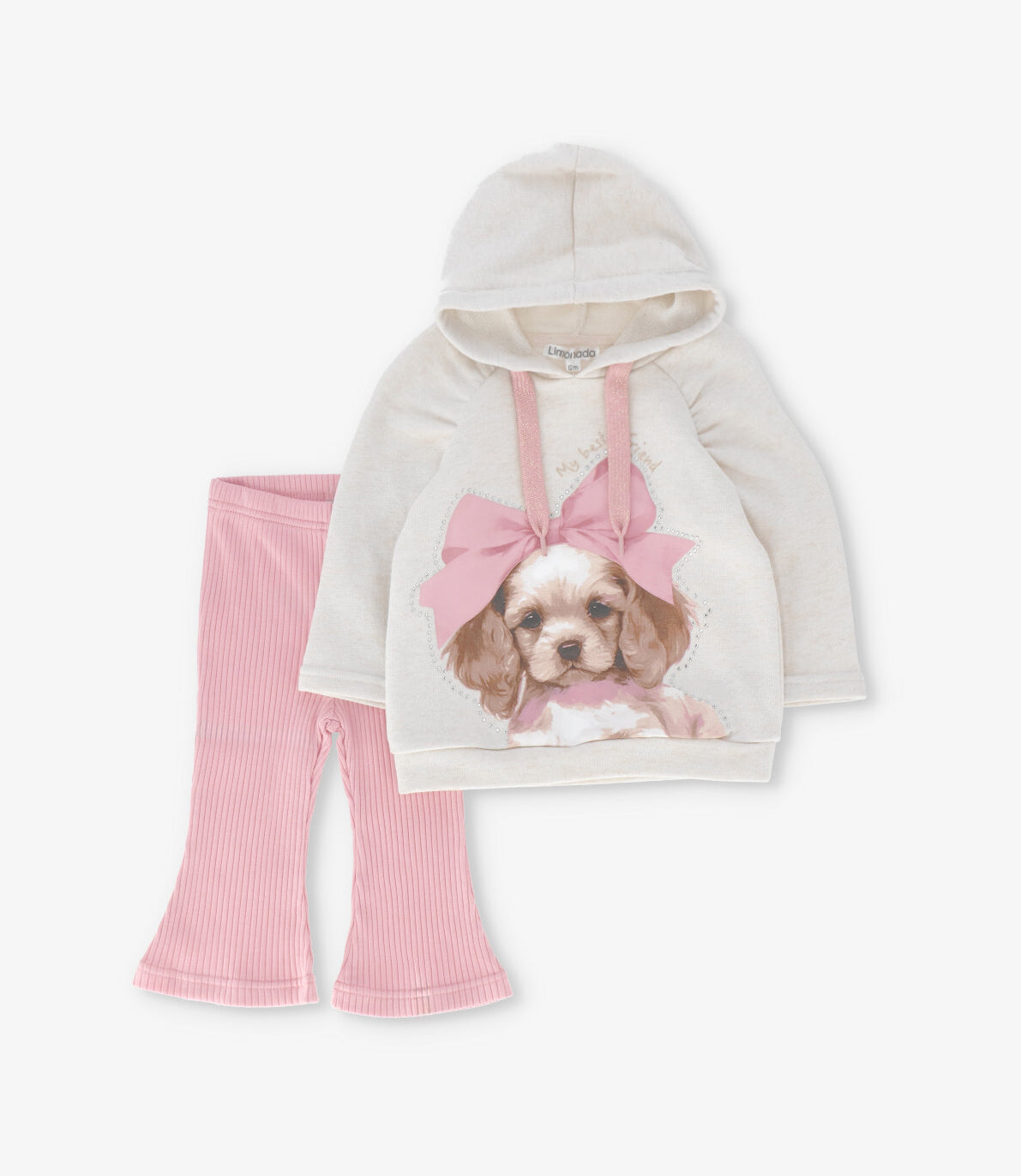 CONJUNTO BEBE ABRIGADO L122222615 PALO ROSA LIMONADA - 2
