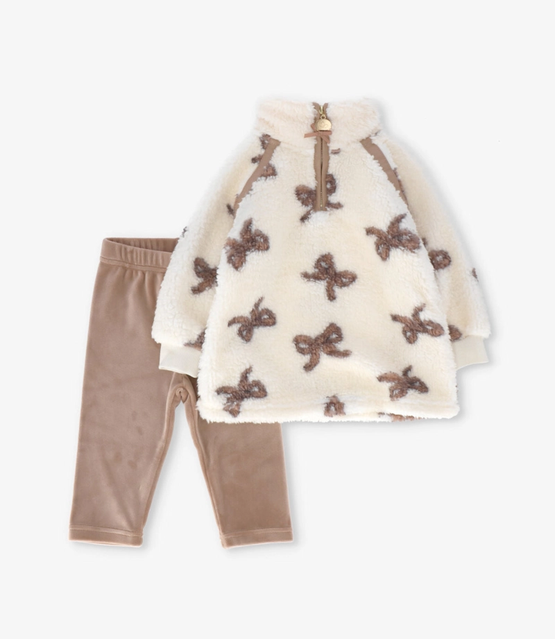 CONJUNTO BEBE MUY ABRIGADO L122222614 BEIGE LIMONADA - 2