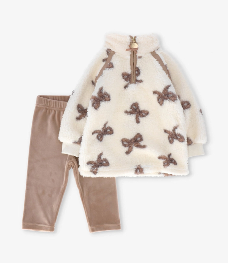 CONJUNTO NIÑA MUY ABRIGADO L112222617 BEIGE LIMONADA - 1