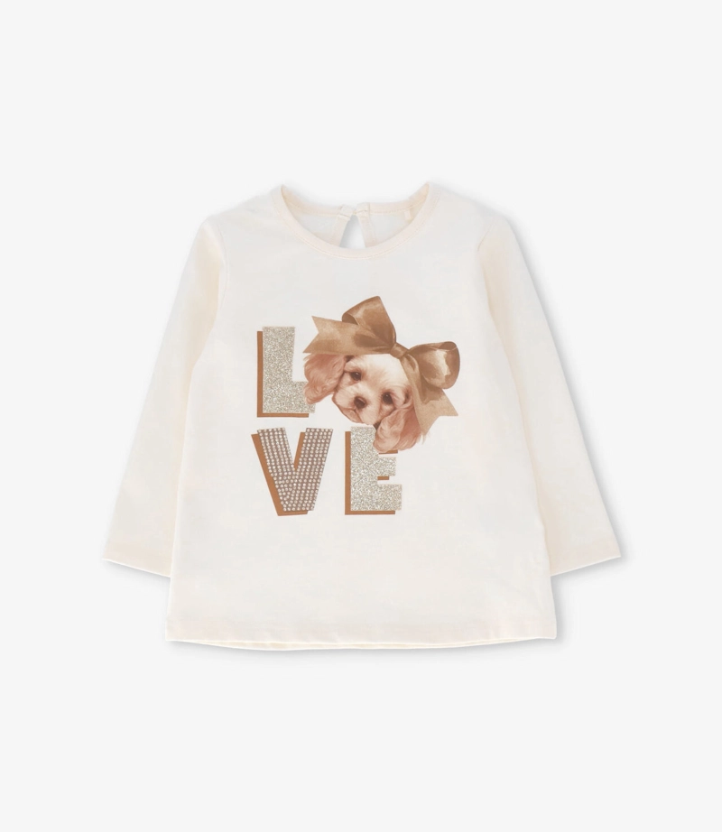 POLERA MANGA LARGA BEBE  L120122613 BEIGE LIMONADA - 2