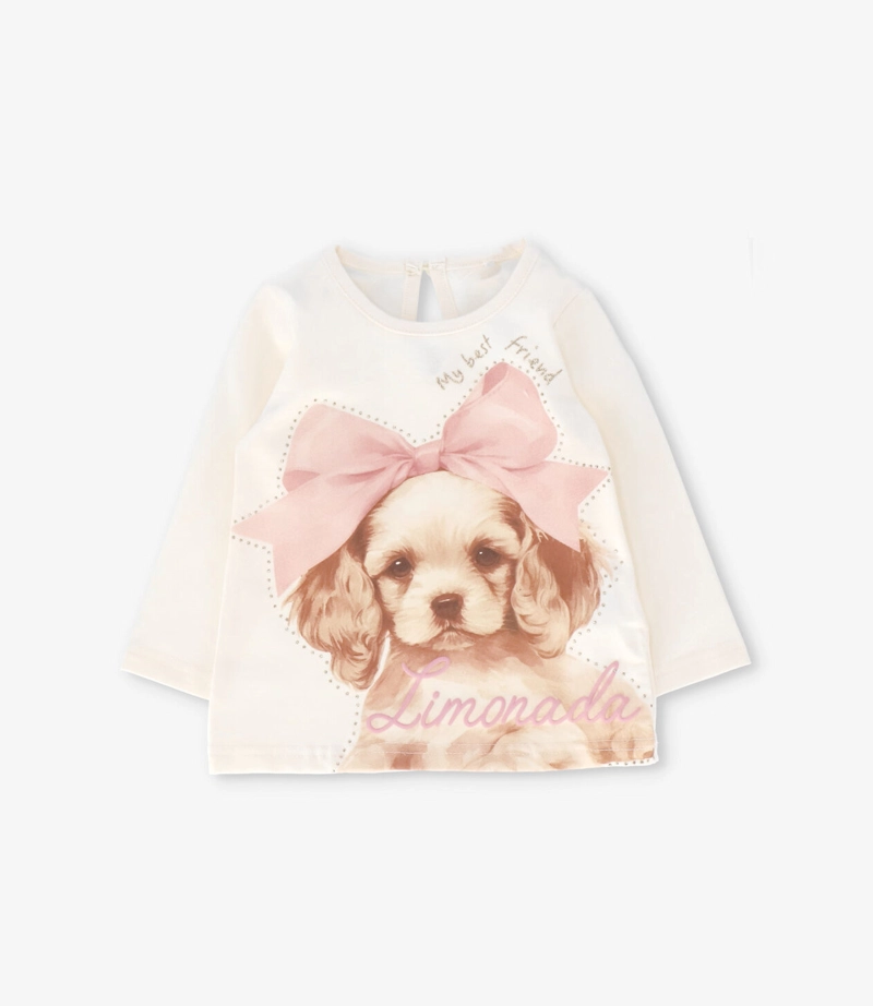POLERA MANGA LARGA BEBE  L120122613 PALO ROSA LIMONADA - 2