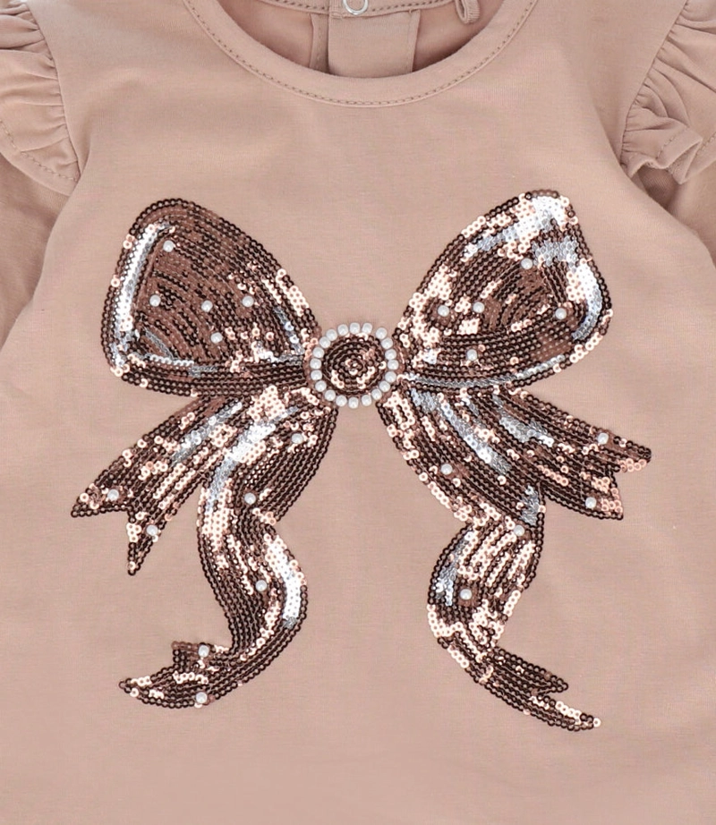 POLERA MANGA LARGA BEBE  L120122614 BEIGE LIMONADA - 4