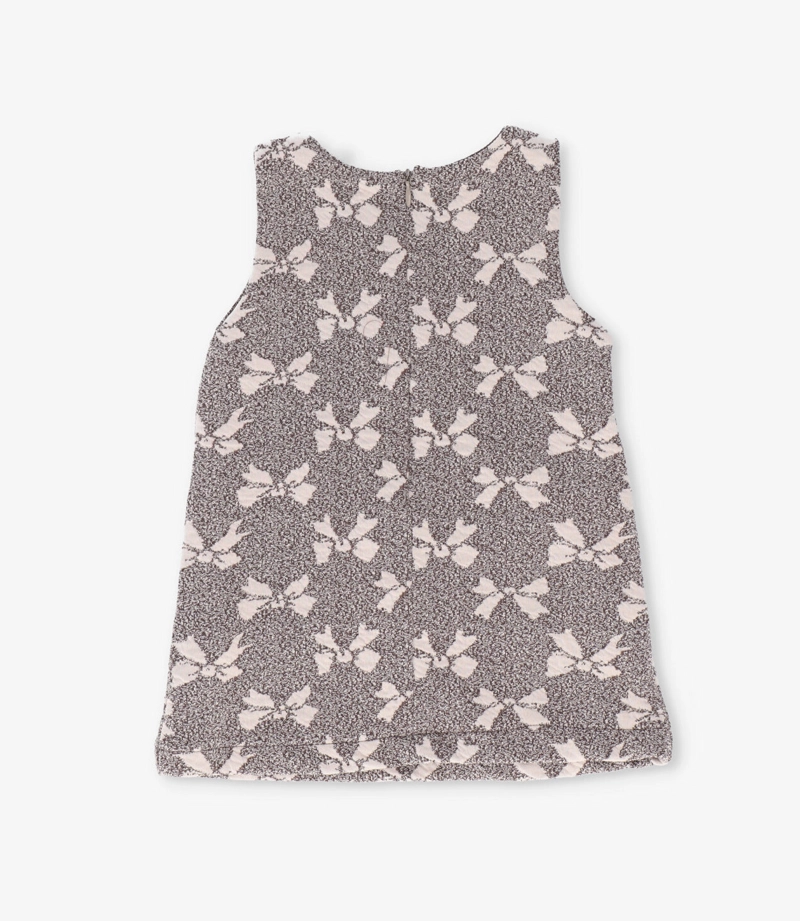 VESTIDO BEBE CON LAZOS L121322606 BEIGE LIMONADA - 2