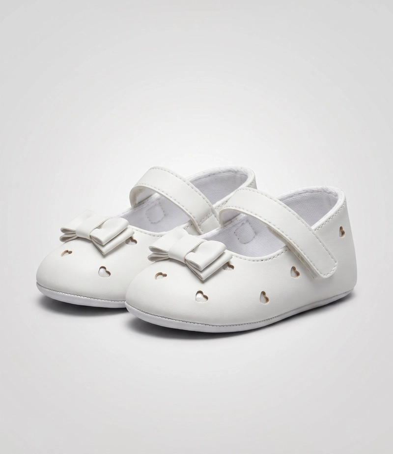 BALLERINA RECIEN NACIDA CORAZON L43401270103 CRUDO LIMONADA - 1