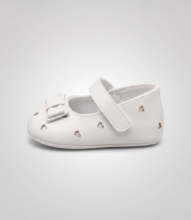 BALLERINA RECIEN NACIDA CORAZON L43401270103 CRUDO LIMONADA - 2