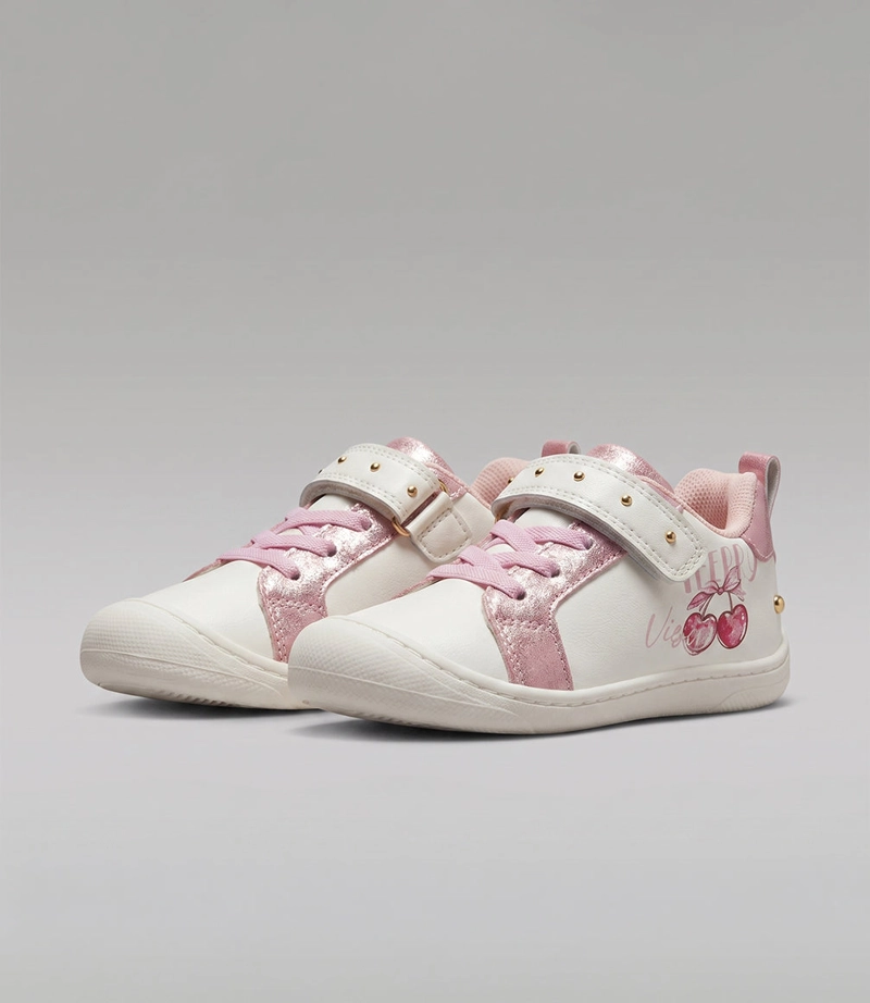 ZAPATILLA BEBE CON CHERRY L45391270803 CRUDO LIMONADA - 4
