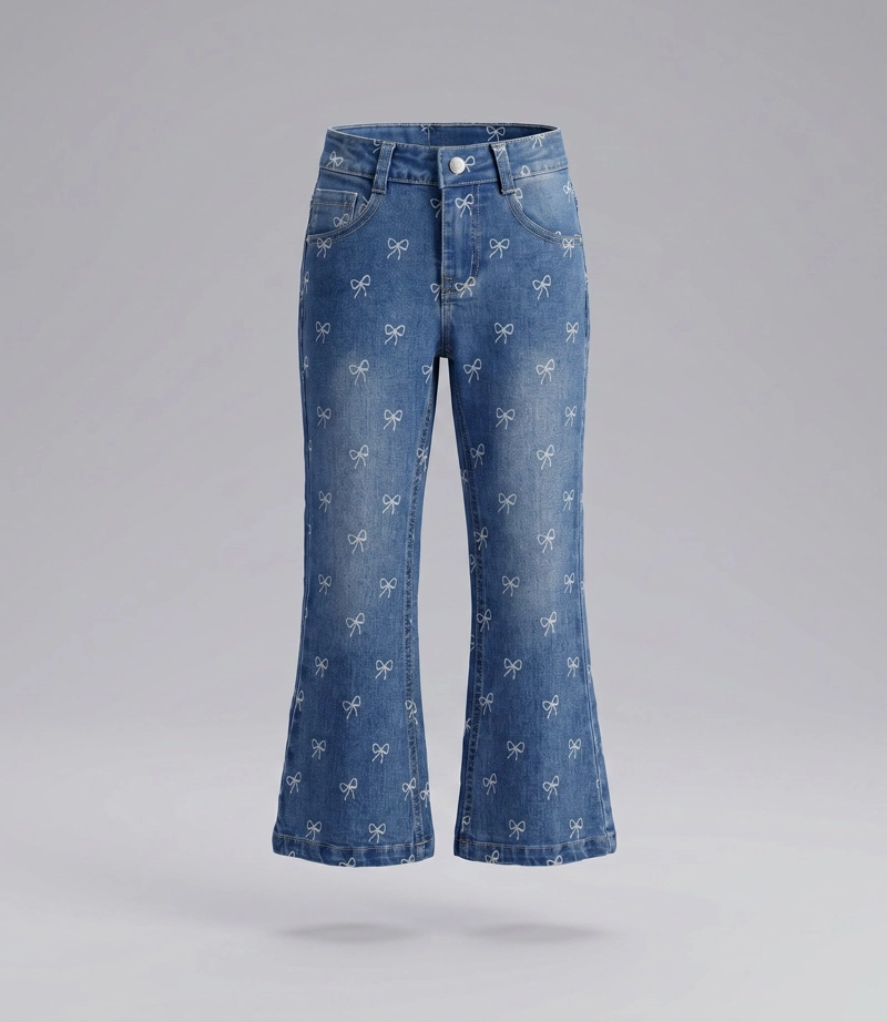 JEANS NINA FLARE  L11111270674 DENIM CELESTE LIMONADA 6