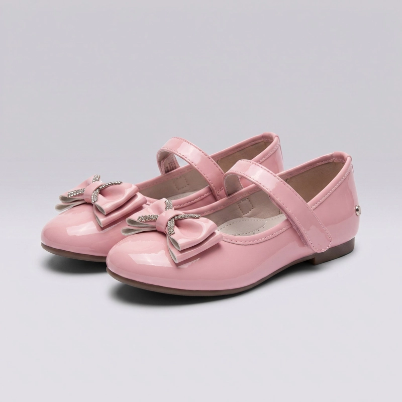 BALLERINA BEBE CON LAZO L45401270302 ROSADO LIMONADA - 1