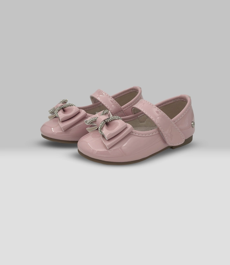 BALLERINA BEBE CON LAZO L45401270302 ROSADO LIMONADA - 5