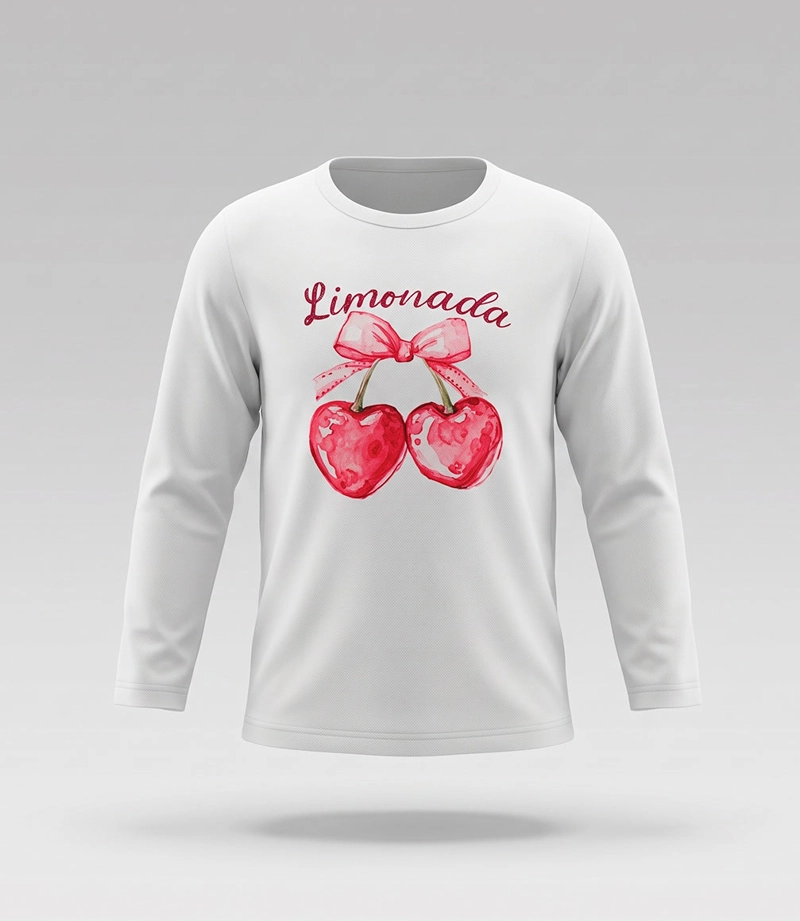 POLERA MANGA LARGA NINA CHERRY L11011270503 CRUDO LIMONADA 2
