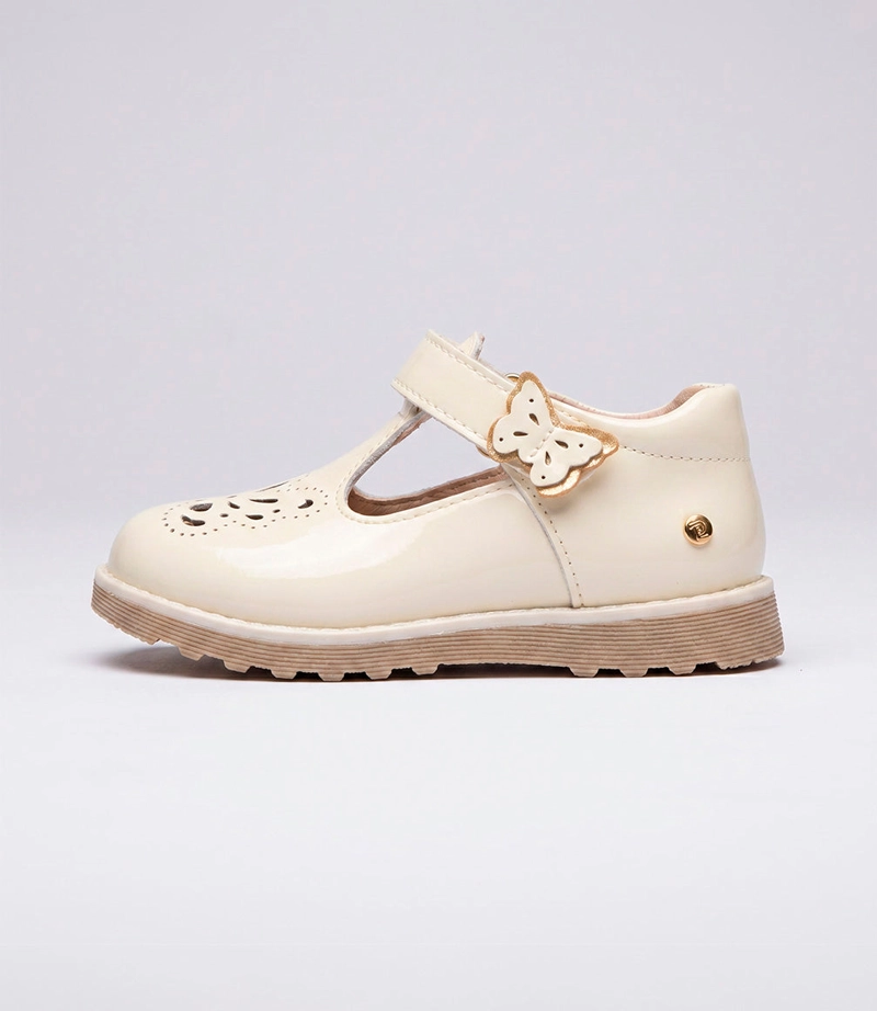 BALLERINA BEBE CON MARIPOSA L45401270203 CRUDO LIMONADA - 1