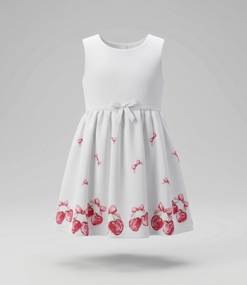 VESTIDO SIN MANGA BEBE CON BOLERO L12131270802 ROSA LIMONADA - 3