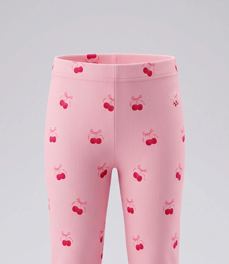 CALZA BEBE FLARE ACANALADA L12721270402 ROSADO LIMONADA - 3