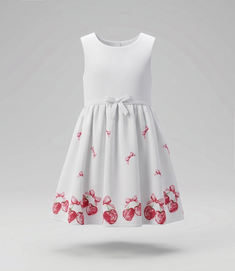 VESTIDO SIN MANGA NIÑA CON BOLERO L11131270502 ROSA LIMONADA - 3