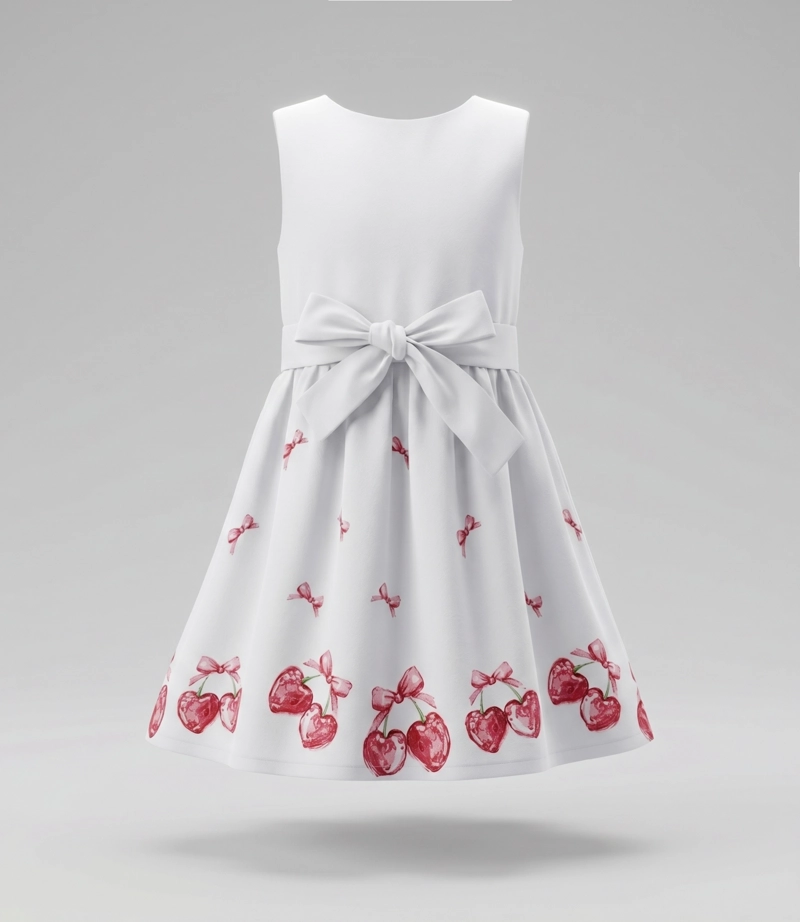 VESTIDO SIN MANGA NIÑA CON BOLERO L11131270502 ROSA LIMONADA - 4