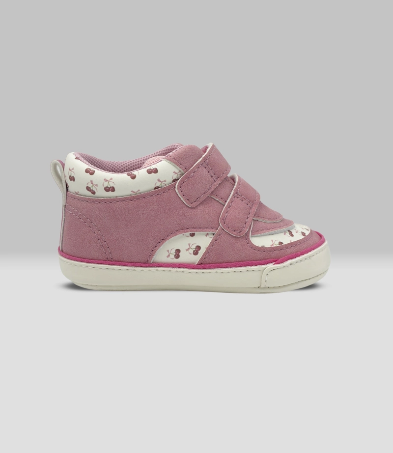 ZAPATILLA RECIEN NACIDA CHERRY  L43391270402 ROSADO LIMONADA - 4