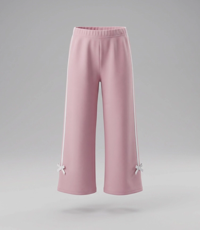 CONJUNTO POLERON LIVIANO Y CALZA NIÑA  L11221270702 ROSADO - 4
