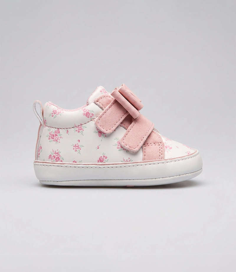 ZAPATILLA RECIEN NACIDA FLORES L43391270202 ROSADO LIMONADA - 3