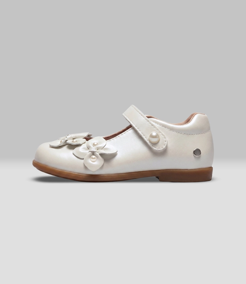 BALLERINA BEBE CON FLORES L45401270103 CRUDO LIMONADA - 1