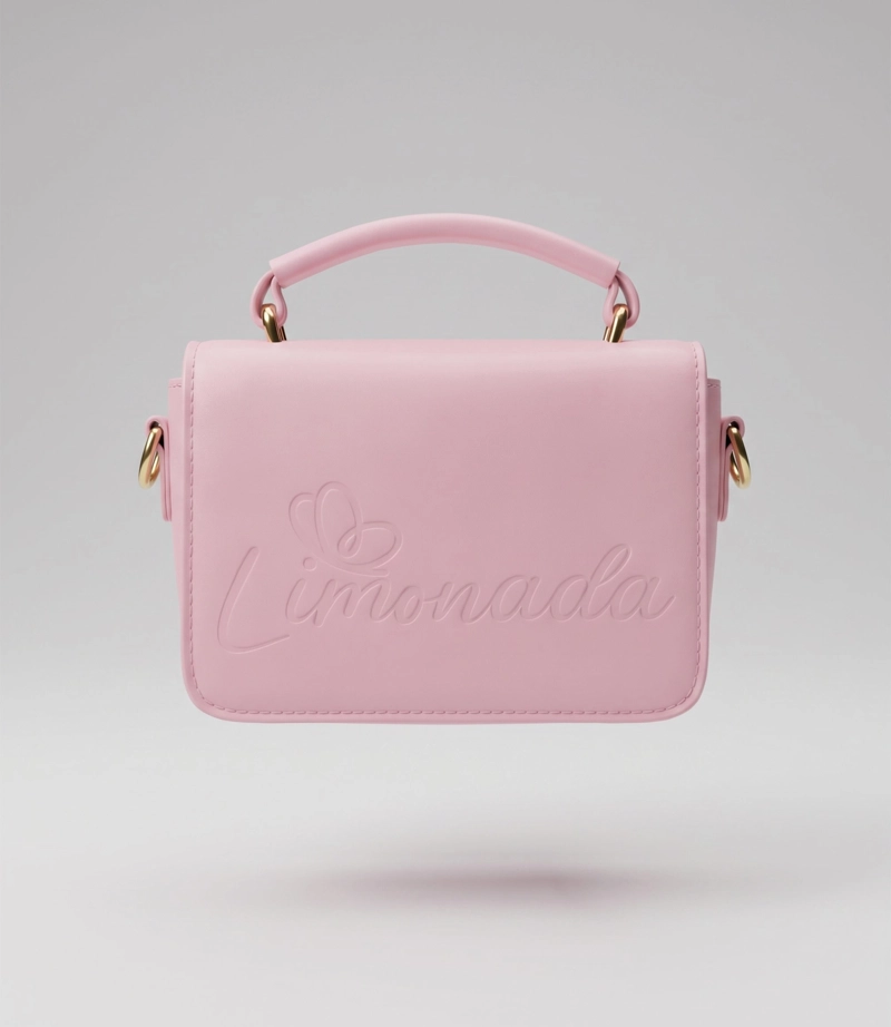 CARTERA NIÑA CON LAZO L91671270399 ROSADA LIMONADA - 1