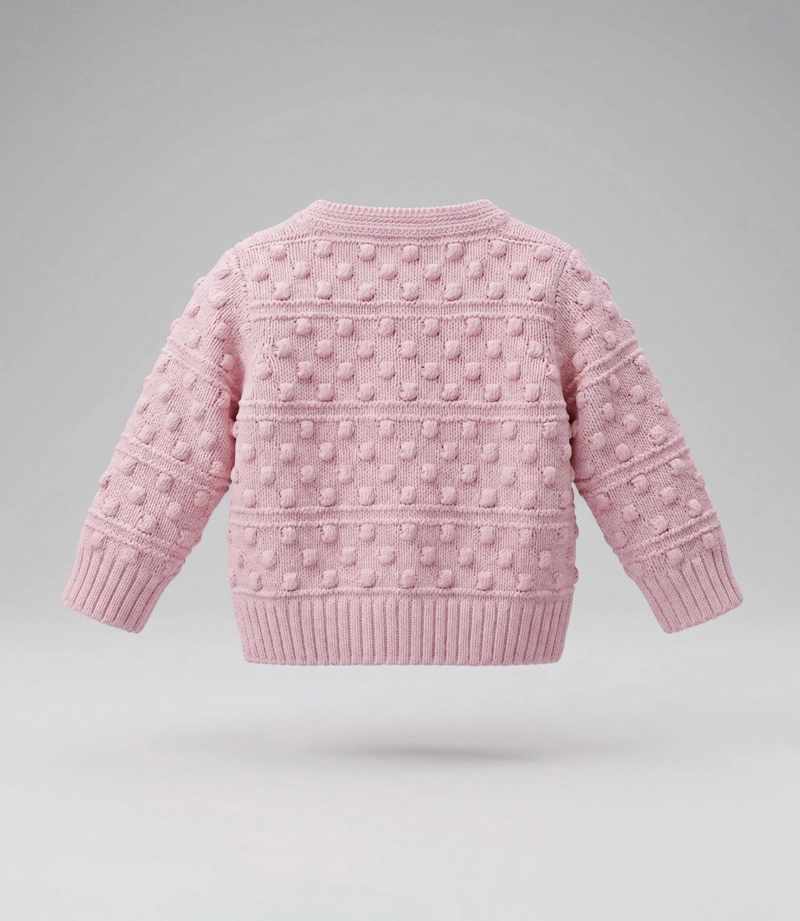 CHALECO RECIEN NACIDA CARDIGAN  L13061270102 ROSADO LIMONADA - 5