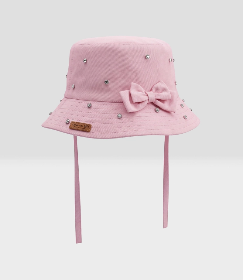 GORRO NINA BUCKET CON CHERRY L91621270202 ROSADO LIMONADA 12-18 meses Rosa