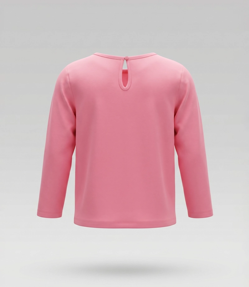 POLERA MANGA LARGA BEBE  L12011270178 CORAL LIMONADA - 3