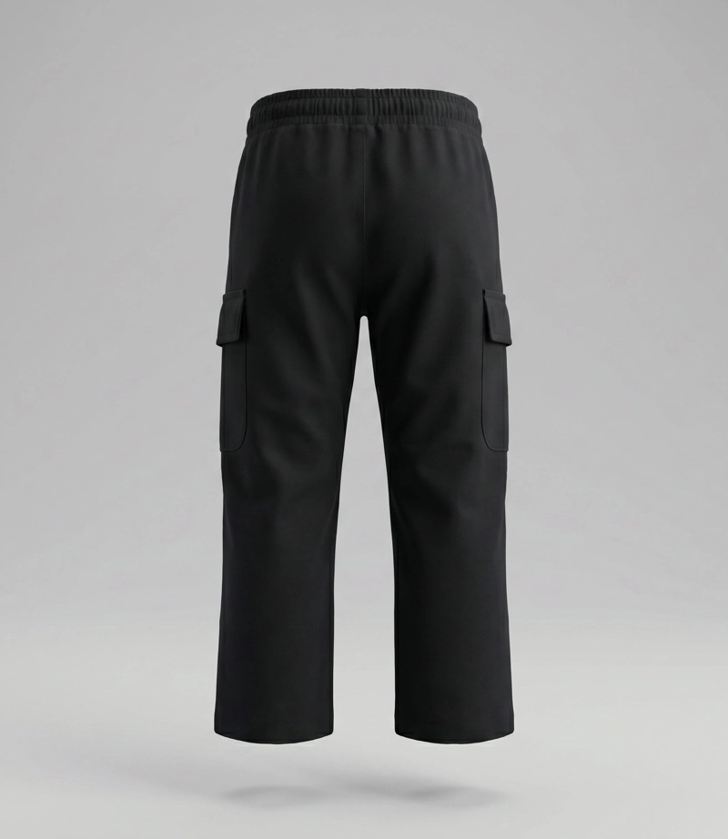 PANTALON NIÑO CARGO B11121270214 NEGRO BLACK AND BLUE - 2
