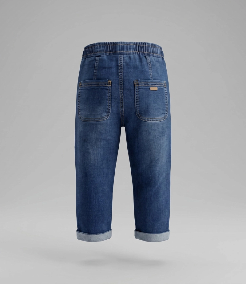 JEANS BEBE BAGGY B12111270209 DENIM AZUL BLACK AND BLUE - 2