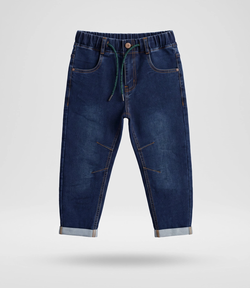 JEANS NIÑO BAGGY B11111270209 DENIM AZUL BLACK AND BLUE - 1